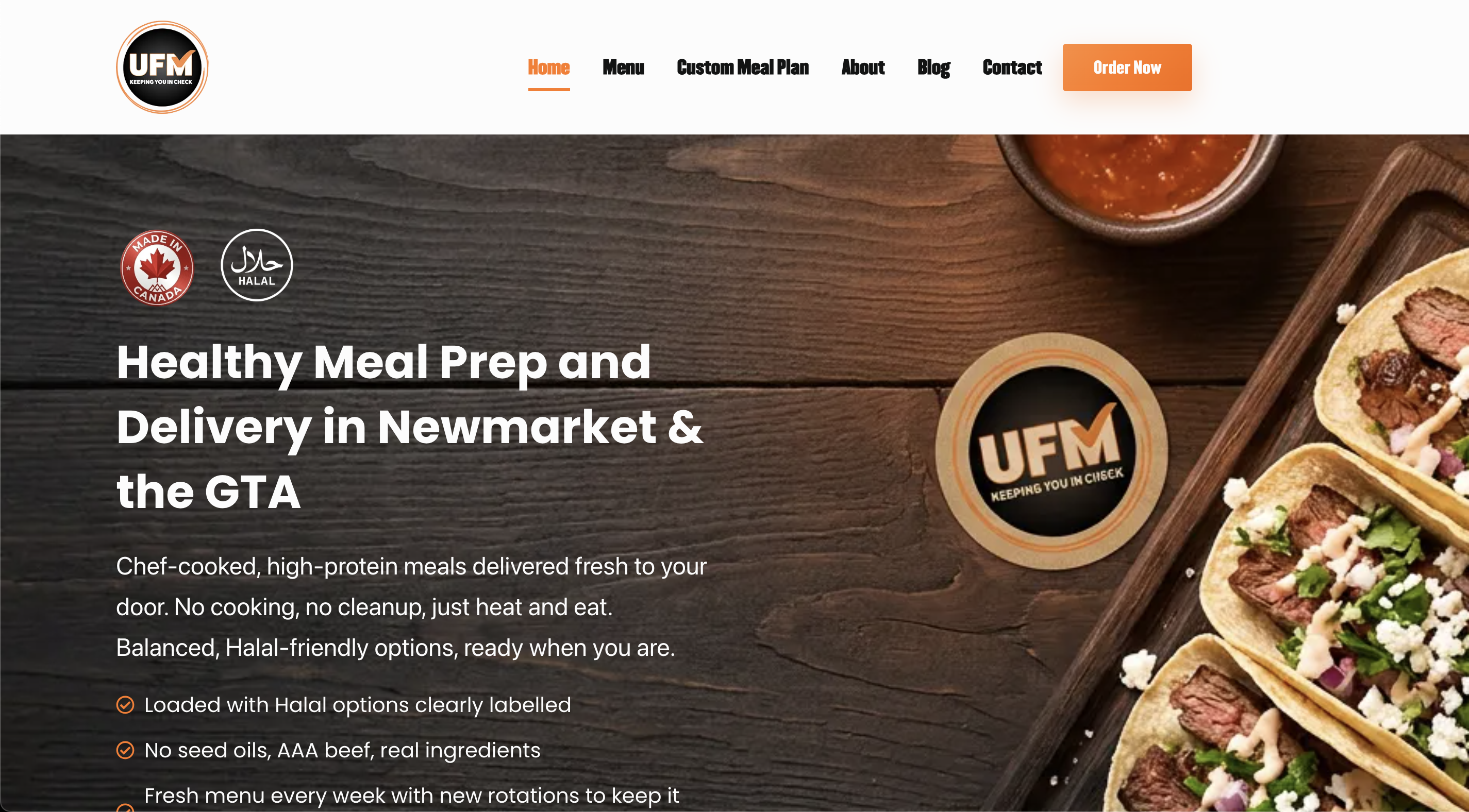 UltraFit Mealz screenshot